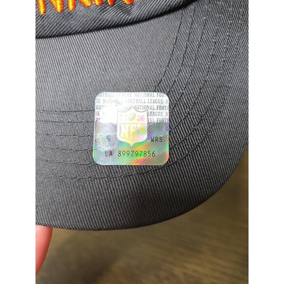 Dunkin Donuts Tampa Bay Buccaneers Black Visor Hat Adjustable - Picture 4 of 16